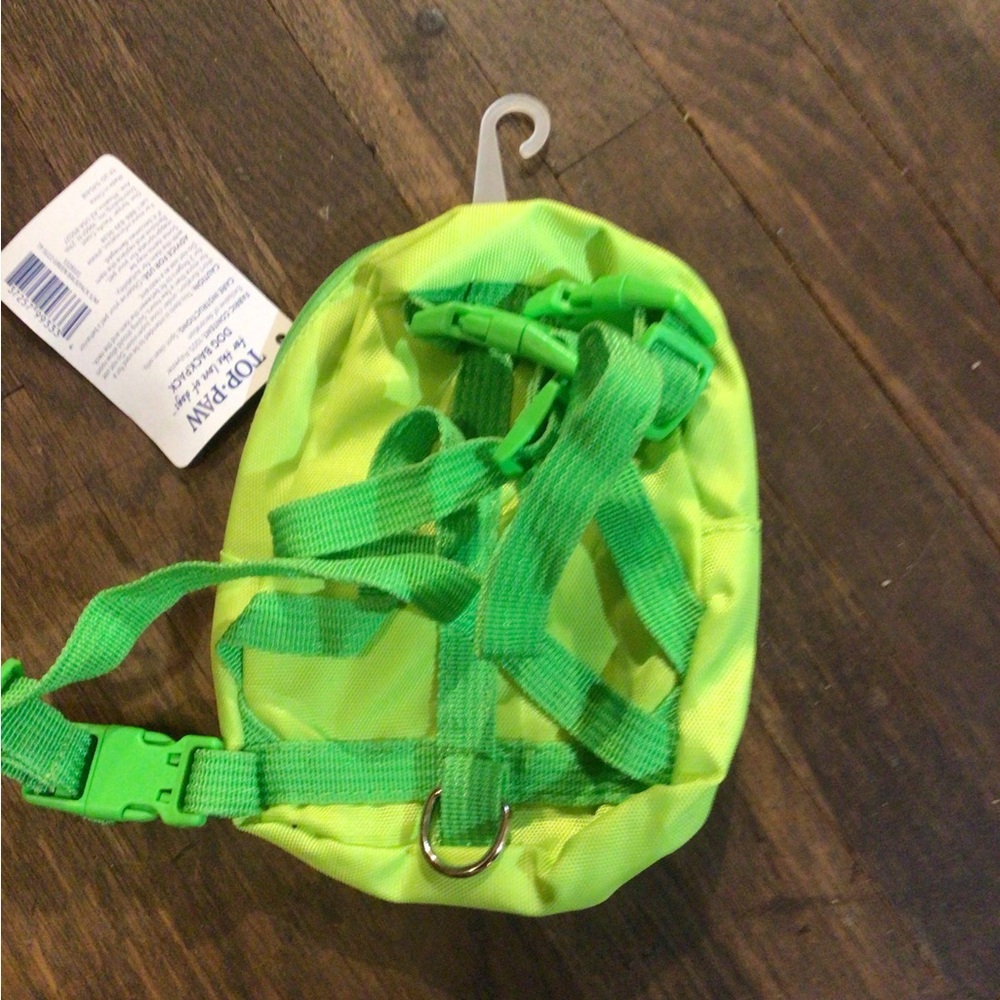 Top Paw Neon Green Dog Harness - Picture 2 of 2